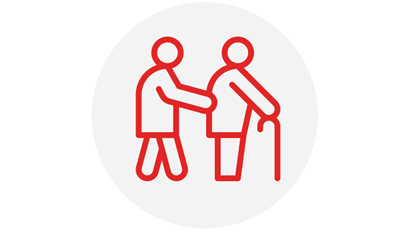 Aged Care Retirement Icon